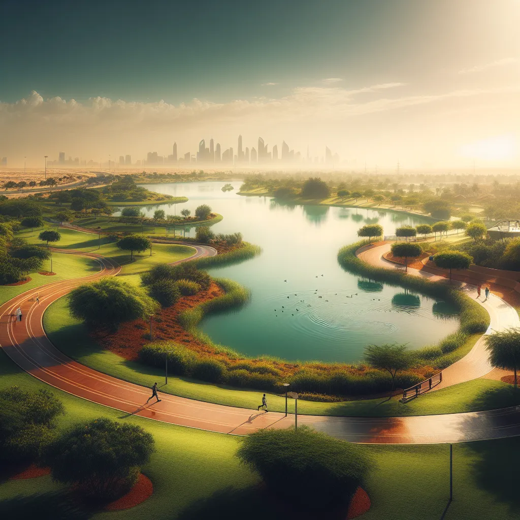 Explore the Beauty of Al Qusais Pond Park