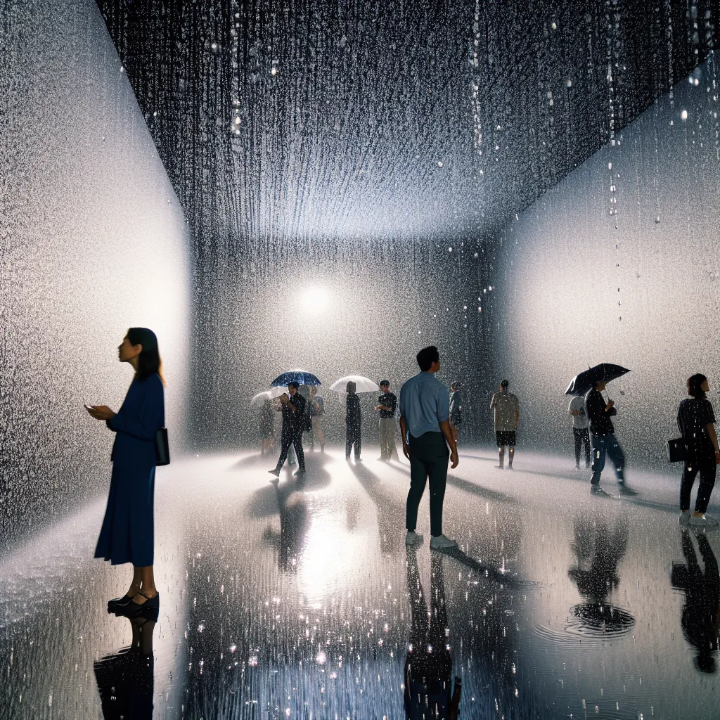 Discover the Magic of Rain Room at Sharjah Art Foundation