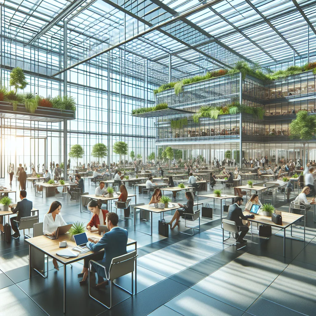 Explore the Business Atrium Building Concept