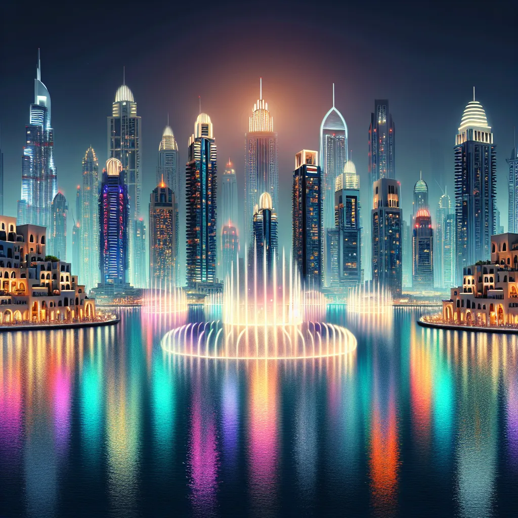 Explore the Allure of Dubai’s Fountain Views