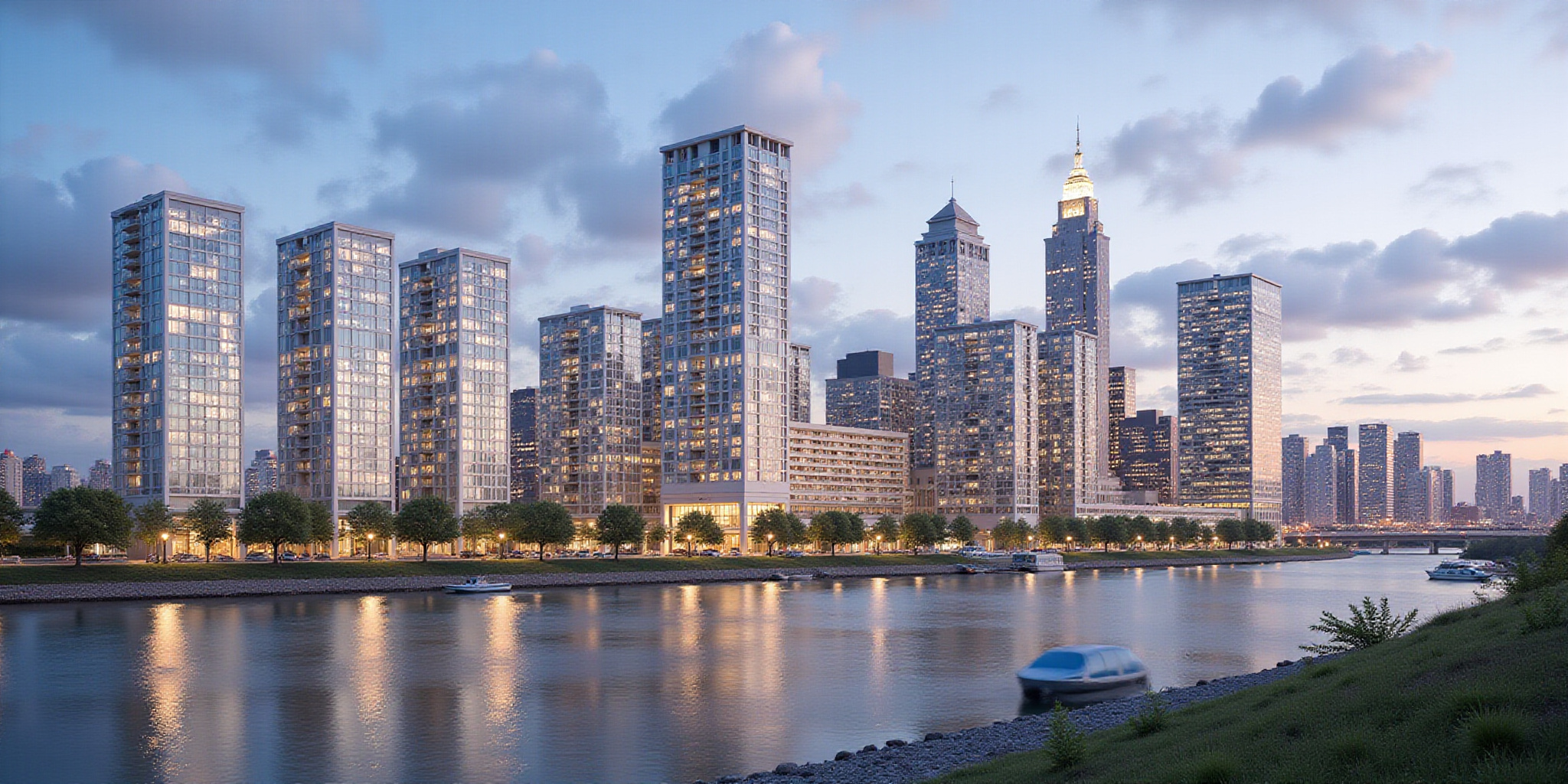 Grace Residency: Luxury Waterfront Living in FreeJ