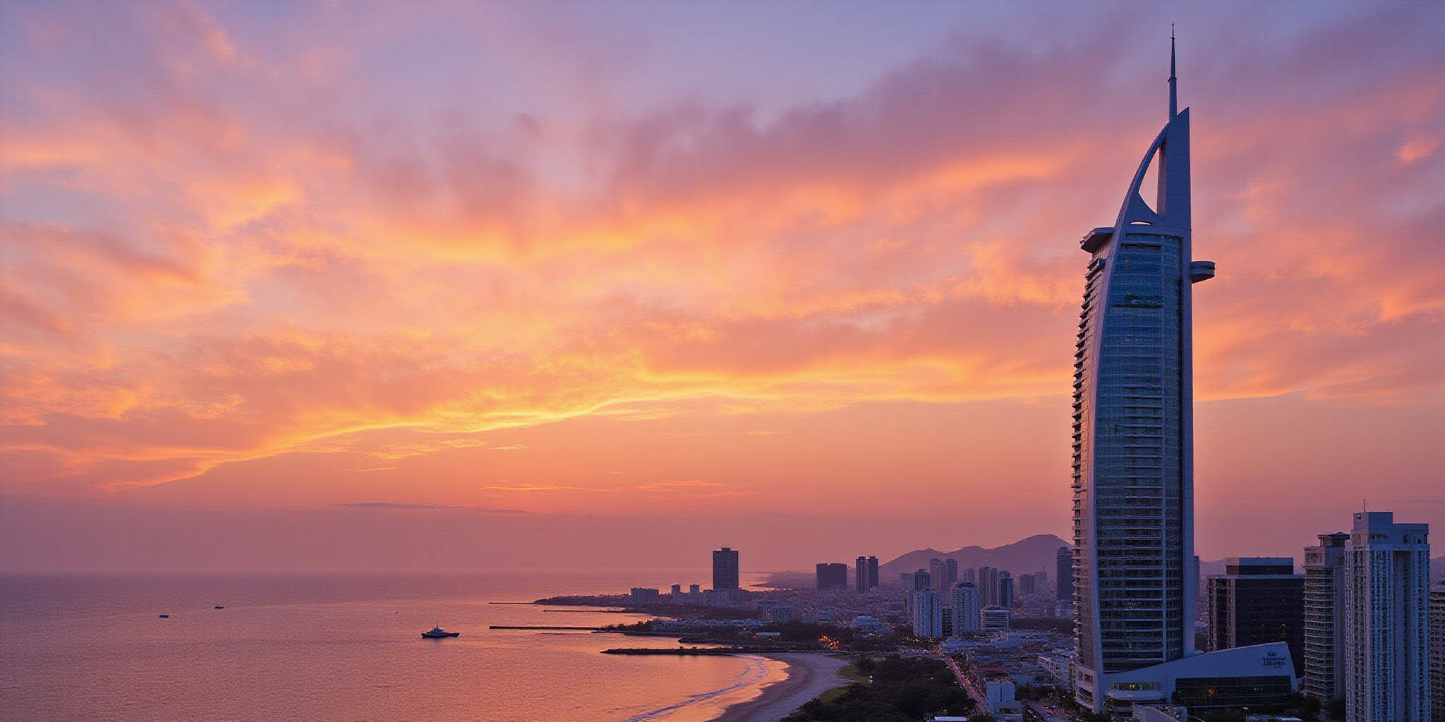 West Bay Tower: Luxury Coastal Living & Panoramic Views