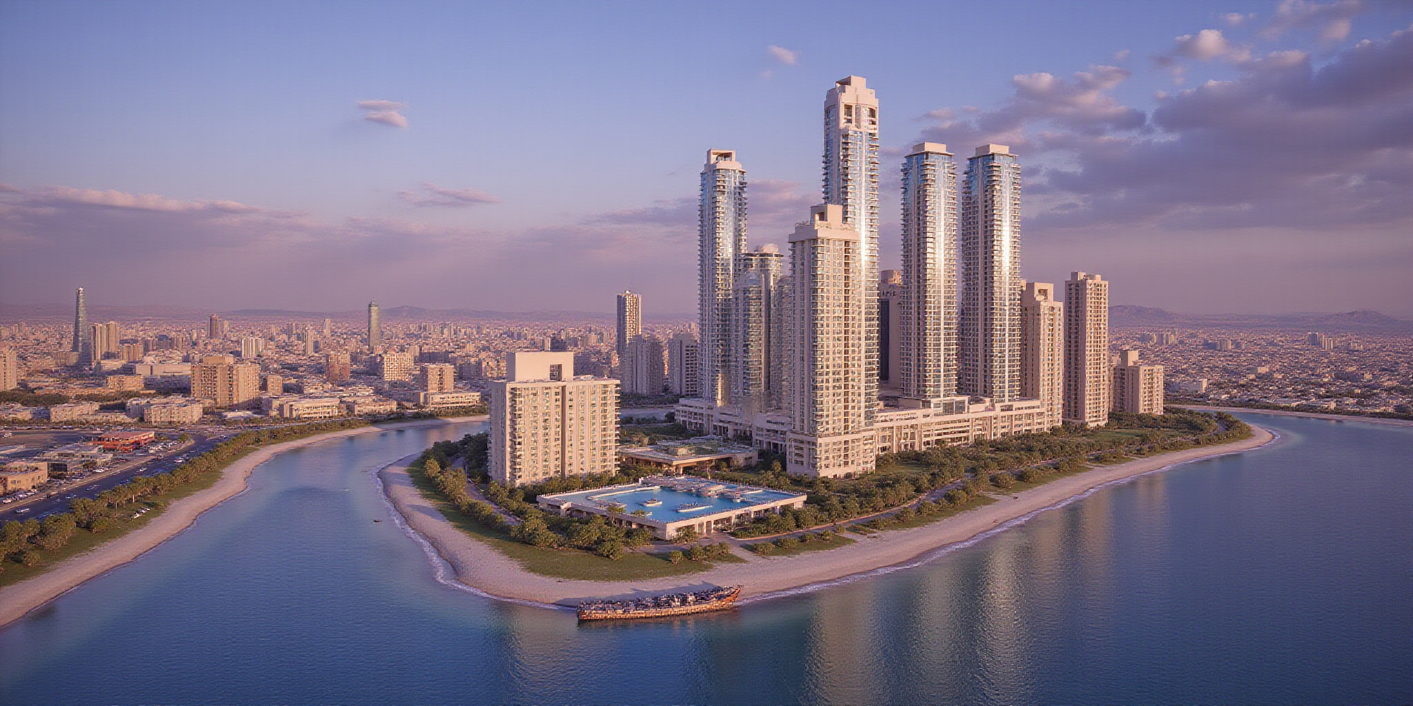 Al Marjan Luxury Waterfront Apartments – Furnished Homes