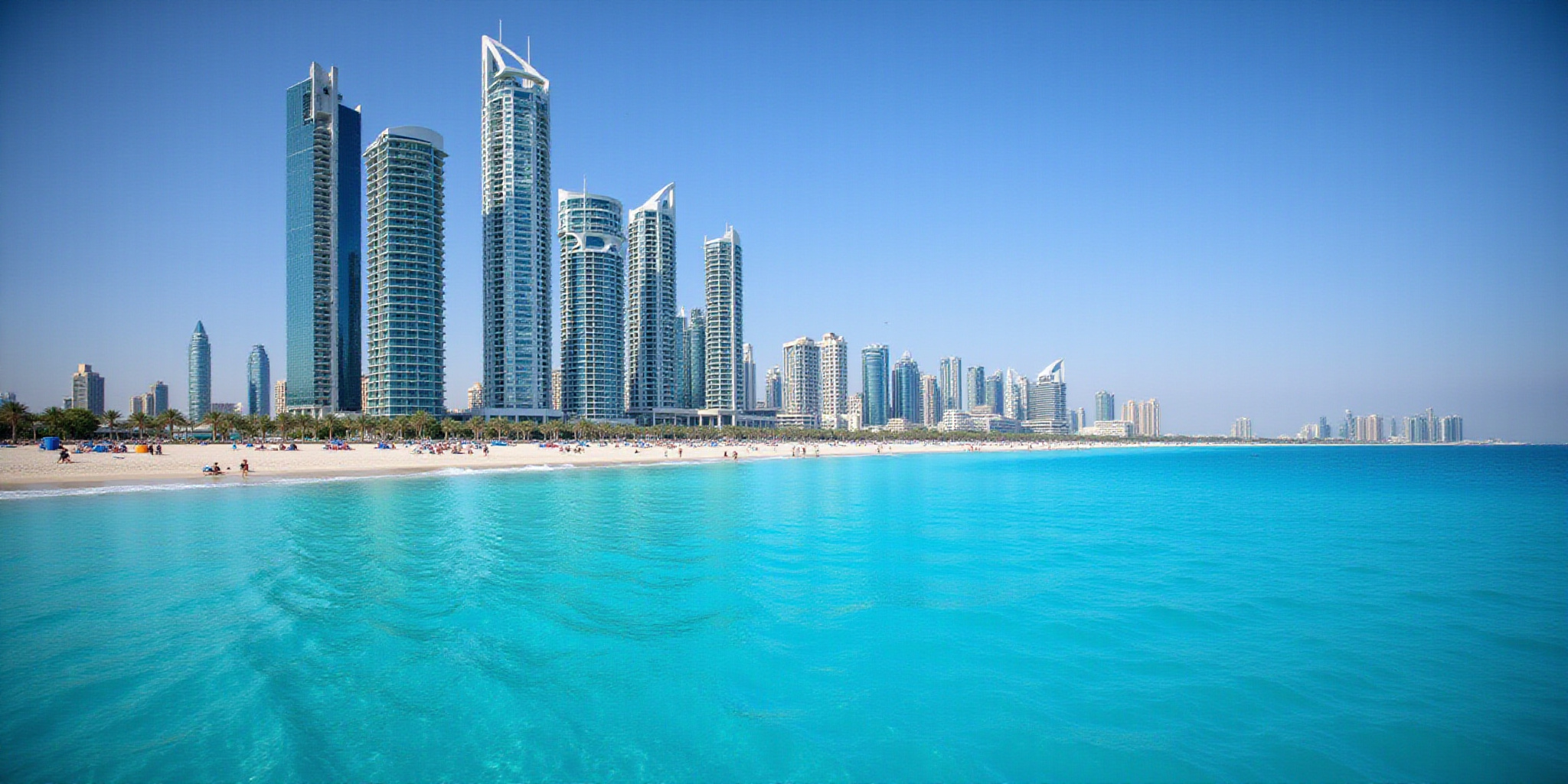 Blue Waves Residence: Luxury Gulf Skyline Towers